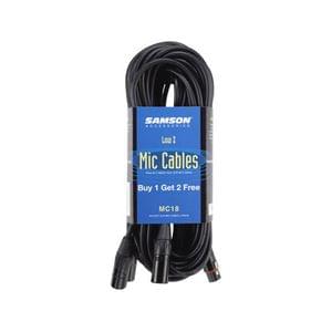 Samson IC10 10 Feet Instrument Cable 2 Pack